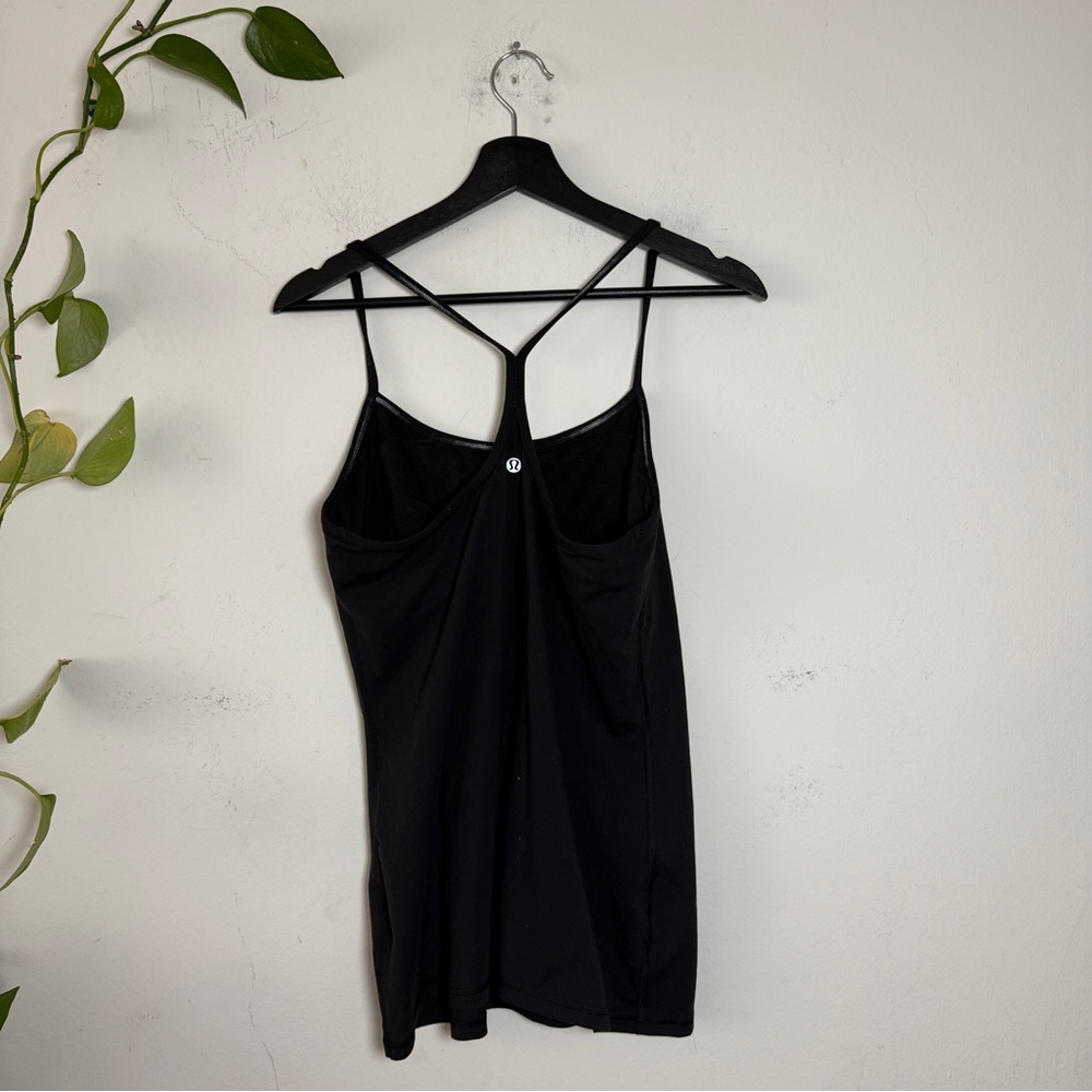 Lululemon Athletica Power Y Tank - Black -12 - Picture 7 of 8